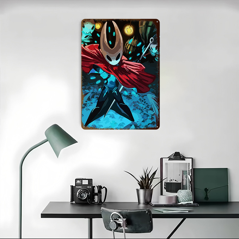 Hollow Knight Gaming Tin Poste - огляд і ціна Retro Knight Gaming